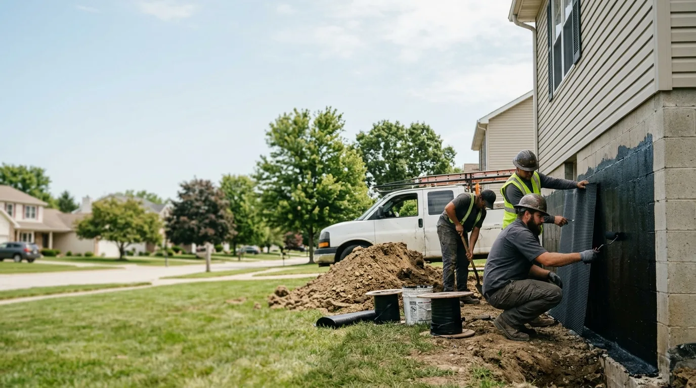 Basement Waterproofing in Lebanon, OH near me